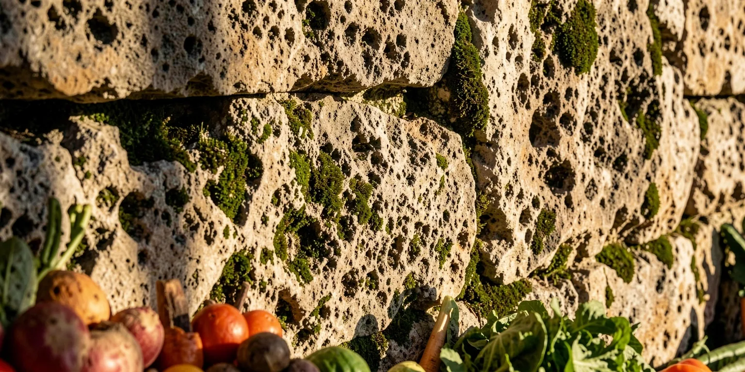 Textura de piedra mediterránea